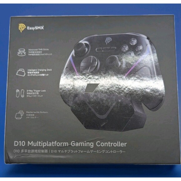 EasySMX D10 Wireless Game Controller – TMR Anti-Drift Joysticks, Dual-Mode... - Picture 8 of 9